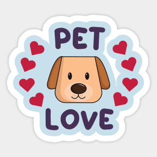 Petlove dog Sticker